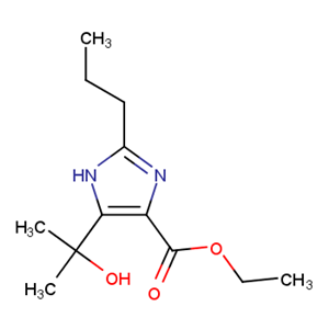 4-(2-羟基-2-丙基)-2-丙基-1H-咪唑 -5-羧酸乙酯