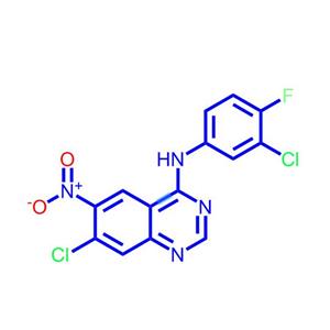 7-氯-N-(3-氯-4-氟苯基)-6-硝基-4-氨基喹唑啉,7-Chloro-N-(3-chloro-4-fluorophenyl)-6-nitroquinazolin-4-amine
