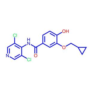 3-(环丙基甲氧基)-N-(3,5-二氯吡啶-4-基)-4-羟基苯甲酰胺475271-62-6