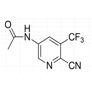 阿帕他胺雜質(zhì)，N-(6-氰基-5-（三氟甲基）吡啶-3-基)乙酰胺