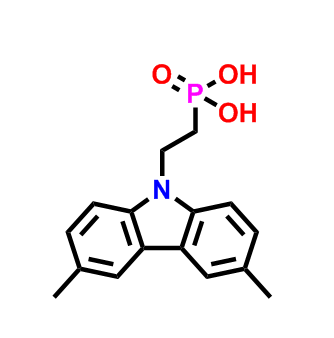 2-（3,6-二甲基-9H-咔唑-9-基）乙基]膦酸,2-(3,6-dimethyl-9H-carbazol-9-yl)ethyl]phosphonic acid