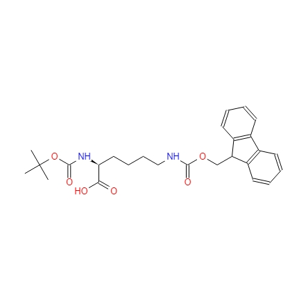 N-Boc-N'-Fmoc-L-赖氨酸,Boc-Lys(Fmoc)-OH