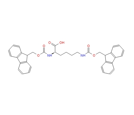 N,N'-二芴甲氧羰基-D-赖氨酸,N-α,N-ε-di-Fmoc-D-lysine