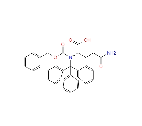 N-CBZ-N'-三苯甲基-L-谷氨酰胺,N^a-Benzyloxycarbonyl-N^d-trityl-L-glutamine