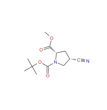顺式-N-BOC-4-氰基-L-脯氨酸甲酯,N-BOC-CIS-4-CYANO-L-PROLINE METHYL ESTER