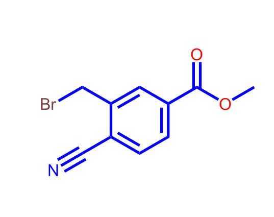 3-(溴甲基)-4-氰基苯甲酸甲酯,methyl 3-(bromomethyl)-4-cyanobenzoate