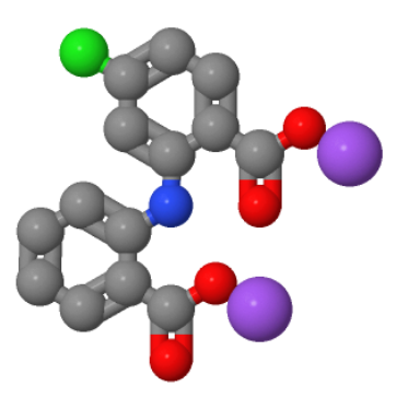 氯苯扎利二钠,Lobenzarit disodium