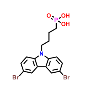 （4-（3,6-二溴-9H-咔唑-9-基）丁基）膦酸,(4-(3,6-dibromo-9H-carbazol-9-yl)butyl)phosphonic acid