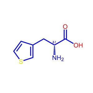 D-3-(3-噻吩基)丙氨酸,(R)-2-Amino-3-(thiophen-3-yl)propanoicacidhydrochloride