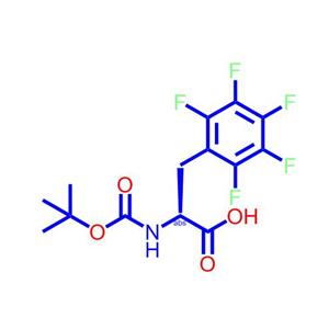 (R)-2-((叔丁氧基羰基)氨基)-3-(全氟苯基)丙酸136207-26-6