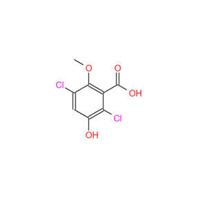 2,5-二氯-3-羟基-6-甲氧基苯甲酸,2,5-Dichloro-3-hydroxy-6-methoxybenzoic acid