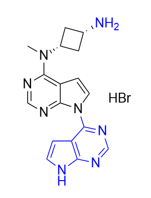 阿布昔替尼杂质09,cis-N1-(7H-[4,7'-bipyrrolo[2,3-d]pyrimidin]-4'-yl)-N1-methylcyclobutane-1,3-diamine hydrobromide
