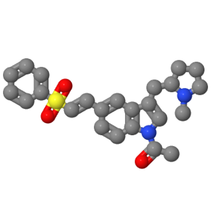 依來曲普坦中間體4,(R)-1-acetyl-5-[2-(phenylsulfonyl)ethyenyl]-3-(N-methylpyrrolidin-2-ylmethyl)-1H-indole