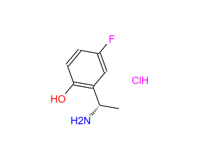 (S)-2-(1-氨基乙基)-4-氟苯酚盐酸盐,(S)-2-(1-Aminoethyl)-4-fluorophenol hydrochloride