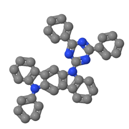 6-(4,6-二苯基-[1,3,5]三嗪-2-基)-12-苯基-6,12-二氢-6,12-重氮茚并[1,2-B]芴,Indolo[3,2-b]carbazole, 5-(4,6-diphenyl-1,3,5-triazin-2-yl)-5,11-dihydro-11-phenyl-