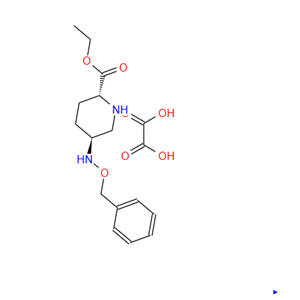 (2R,5S)-苯氧胺基哌啶-2-甲酸乙酯草酸盐,2-Piperidinecarboxylic acid, 5-[(phenylmethoxy)amino]-, ethyl ester, ethanedioate (1:1), (2R,5S)-