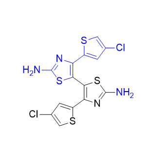 阿伐曲泊帕杂质16,4,4'-bis(4-chlorothiophen-2-yl)-[5,5'-bithiazole]-2,2'-diamine