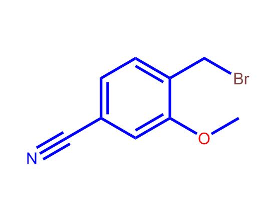 4-(溴甲基)-3-甲氧基苯甲腈,4-(Bromomethyl)-3-methoxybenzonitrile