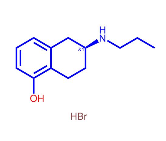 (S)-6-(丙基氨基)-5,6,7,8-四氢萘-1-醇氢溴酸盐,(S)-6-(Propylamino)-5,6,7,8-tetrahydronaphthalen-1-olhydrobromide