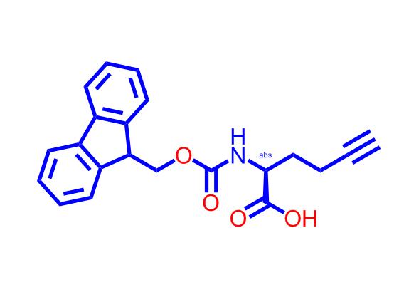 (S)-2-((((9H-芴-9-基)甲氧基)羰基)氨基)己-5-炔酸,(S)-2-((((9H-Fluoren-9-yl)methoxy)carbonyl)amino)hex-5-ynoicacid