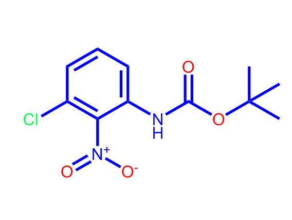 (3-氯-2-硝基苯基)氨基甲酸叔丁酯,N-Boc-3-chloro-2-nitroaniline