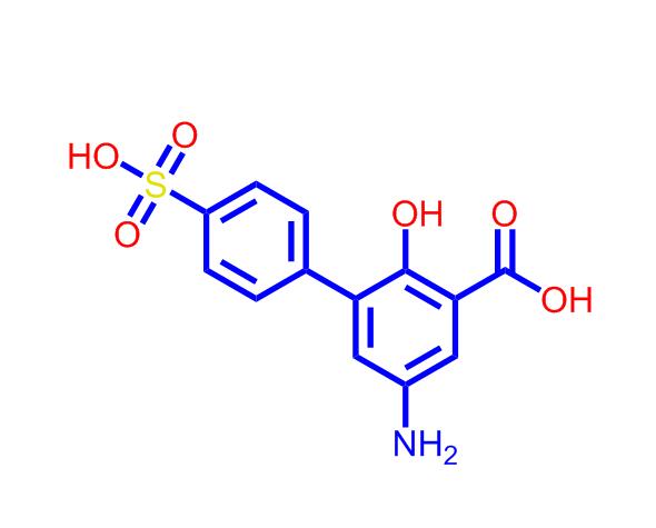 美沙拉嗪EP杂质P,5-Amino-3-(4-sulfonylphenyl)salicyclic Acid
