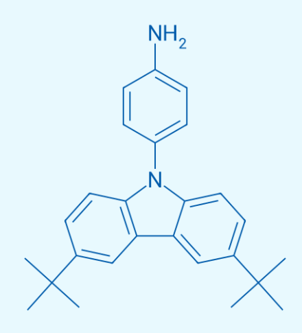 9-(4-苯胺基)-3,6-二叔丁基咔唑,4-(3,6-Di-tert-butyl-9H-carbazol-9-yl)aniline