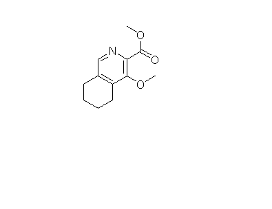 5,6,7,8-四氢-4-甲氧基-3-异喹啉羧酸甲酯,Methyl 5,6,7,8-tetrahydro-4-methoxy-3-isoquinolinecarboxylate