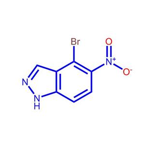 4-溴-5-硝基-1H-吲唑,4-Bromo-5-nitro-1H-indazole