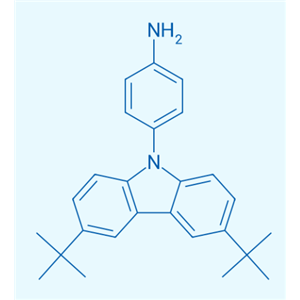 9-(4-苯胺基)-3,6-二叔丁基咔唑,4-(3,6-Di-tert-butyl-9H-carbazol-9-yl)aniline