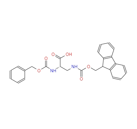 N-芐氧羰基-N'-芴甲氧羰基-L-2,3-二氨基丙酸,N-α-Z-N-γ-Fmoc-L-2,4-diaminobutyric acid