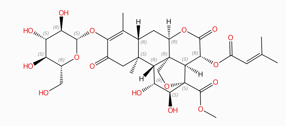 鸦胆子苷B,Bruceoside B