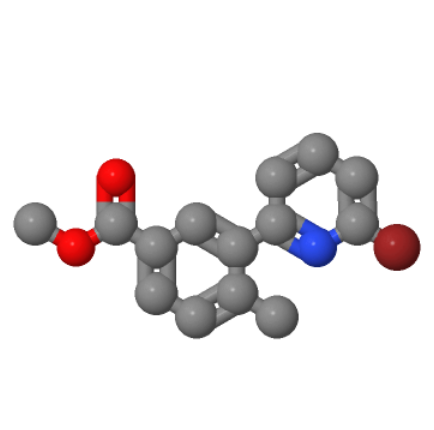 3-(6-溴吡啶-2-基)-4-甲基苯甲酸甲酯,3-(6-Bromo-pyridin-2-yl)-4-methyl-benzoicacidmethylester