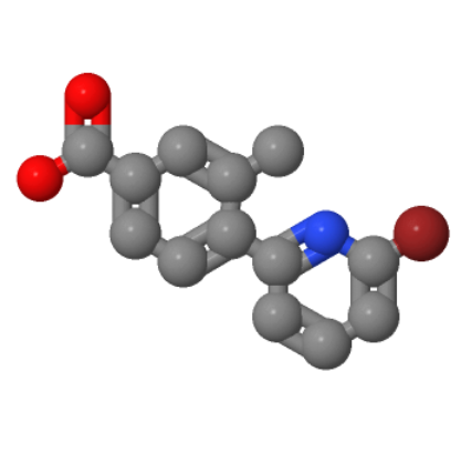 4-(6-溴吡啶-2-基)-3-甲基苯甲酸,4-(6-Bromo-pyridin-2-yl)-3-methyl-benzoicacid