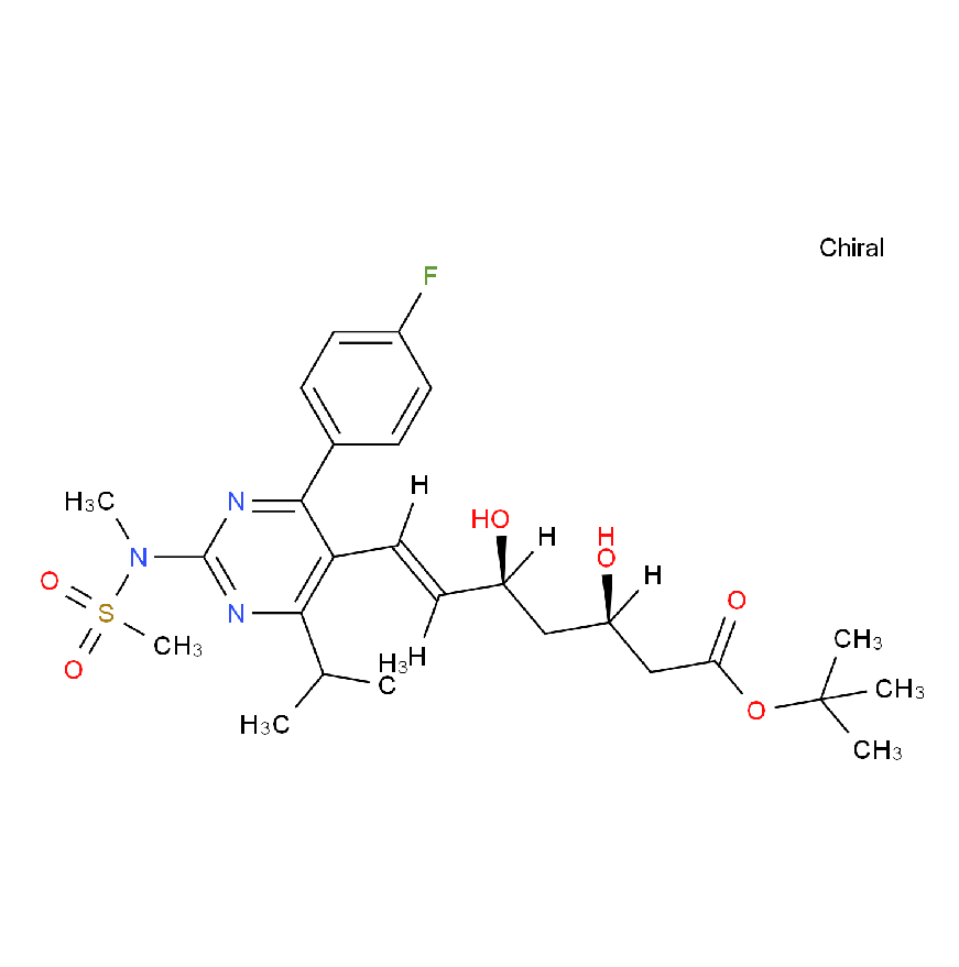 瑞舒伐他汀叔丁酯,tert-Butyl rosuvastatin