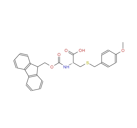 N-Fmoc-S-(4-甲氧基苄基)-L-半胱氨酸,N-Fmoc-S-(4-Methoxybenzyl)-L-cysteine