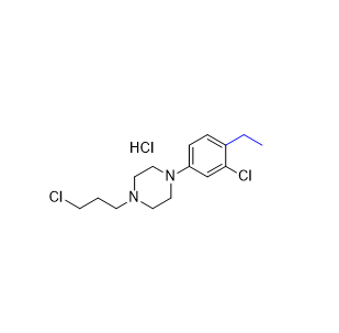 曲唑酮杂质10,1-(3-chloro-4-ethylphenyl)-4-(3-chloropropyl)piperazine hydrochloride