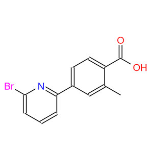 4-(6-溴吡啶-2-基)-2-甲基苯甲酸；1020718-62-0