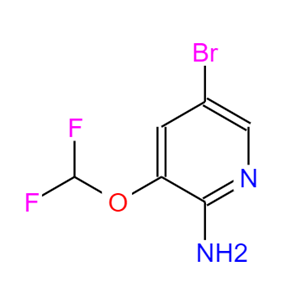 2-氨基-3-二氟甲氧基-5-溴吡啶；947249-13-0