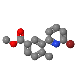 3-(6-溴吡啶-2-基)-4-甲基苯甲酸甲酯；1020718-65-3