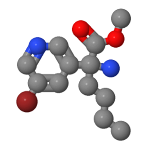 2-氨基-2-(5-溴吡啶-3-基)己酸甲酯,methyl 2-amino-2-(5-bromopyridin-3-yl)hexanoate
