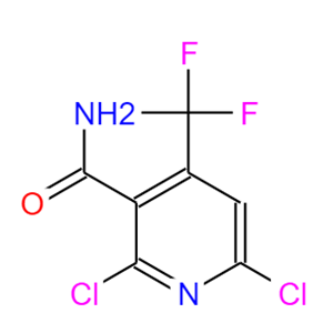 2,6-二氯-4-三氟甲基吡啶-3-羧胺,2,6-DICHLORO-4-(TRIFLUOROMETHYL)NICOTINAMIDE