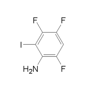 3,4,6-trifluoro-2-iodoaniline,3,4,6-trifluoro-2-iodoaniline