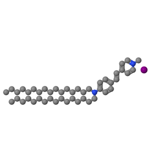 4-[2-[4-(双十六烷基氨基)苯基]乙烯基]-1-甲基吡啶碘化物,4-(4-(DIHEXADECYLAMINO)STYRYL)-N-METHYLPYRIDINIUM IODIDE