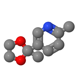 3-(2-甲基-1,3-二氧戊烷-YL)-6-甲基吡啶,3-(2-METHYL-1,3-DIOXOLAN-2-YL)-6-METHYLPYRIDINE