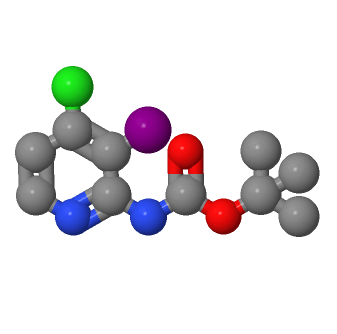 叔丁基 4-氯-3-碘吡啶-2-基氨基甲酸酯,TERT-BUTYL 4-CHLORO-3-IODOPYRIDIN-2-YLCARBAMATE