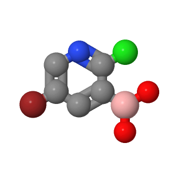 5-溴-2-氯吡啶-3-硼酸,5-BROMO-2-CHLOROPYRIDIN-3-YLBORONIC ACID