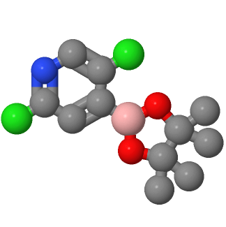 2,5-二氯吡啶-4-硼酸频哪酯,2,5-DICHLORO-4-(4,4,5,5-TETRAMETHYL-[1,3,2]-DIOXABOROLAN-2-YL)PYRIDINE