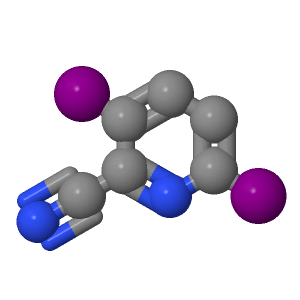 2-氰-3,6-二碘吡啶；827616-53-5