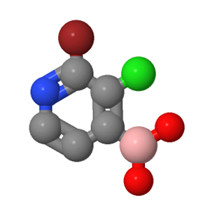 2-溴-3-氯吡啶-4-硼酸；1003043-31-9